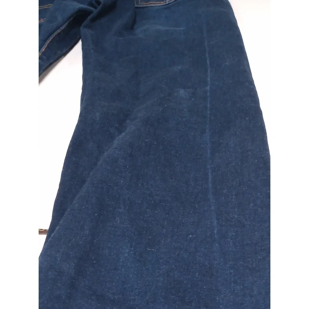 Levi's 501 Straight Leg Jeans Mens 32x32 Blue Denim Cotton Dark Wash Regular Fit